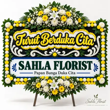 Papan Bunga Duka Alam Sutera Cbd